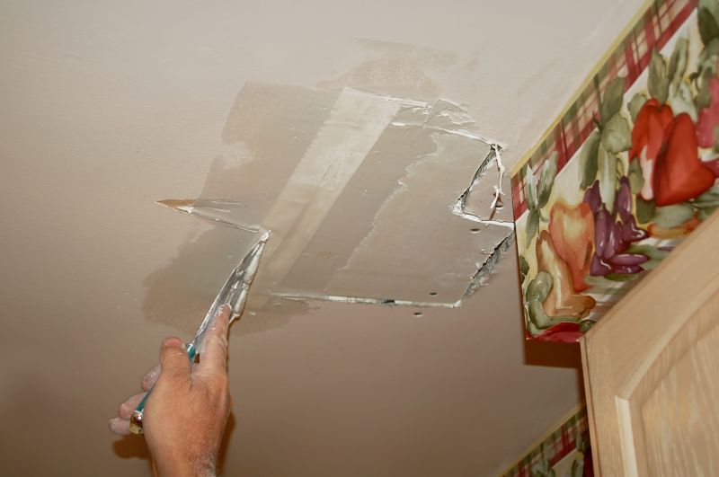 Peeled Drywall Repair