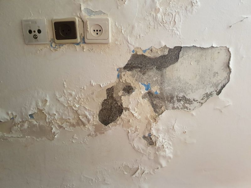 Peeled Drywall Repair