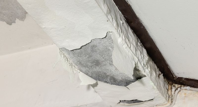Peeled Drywall Repair